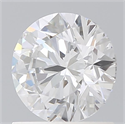 Del inventario de diamantes de laboratorio, 1.08 quilates, Redondo , Color D, claridad VS2 y certificado IGI