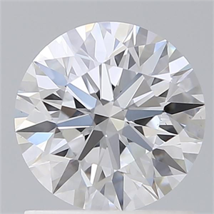 Picture of Lab Grown Diamond 1.17 Carats, Round with Ideal Cut, D Color, VS1 Clarity and Certified by IGI