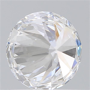 Picture of Lab Grown Diamond 1.12 Carats, Round with Ideal Cut, D Color, VVS2 Clarity and Certified by IGI