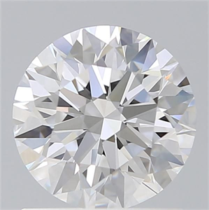 Picture of Lab Grown Diamond 1.19 Carats, Round with Ideal Cut, D Color, VS1 Clarity and Certified by IGI