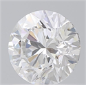 Lab Grown Diamond 1.16 Carats, Round with Excellent Cut, D Color, VVS2 Clarity and Certified by IGI