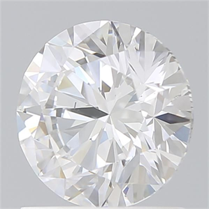 Picture of Lab Grown Diamond 1.22 Carats, Round with Excellent Cut, D Color, VS2 Clarity and Certified by IGI