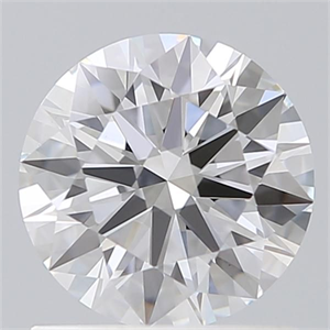 Picture of Lab Grown Diamond 1.06 Carats, Round with Ideal Cut, D Color, VS1 Clarity and Certified by IGI