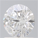 Lab Grown Diamond 1.22 Carats, Round with Ideal Cut, D Color, VS1 Clarity and Certified by IGI