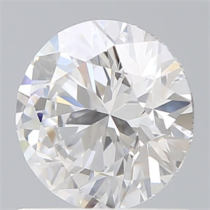 Picture of Lab Grown Diamond 1.08 Carats, Round with Ideal Cut, D Color, VS1 Clarity and Certified by IGI