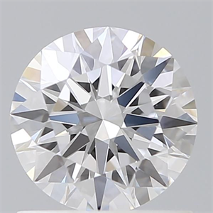 Picture of Lab Grown Diamond 0.93 Carats, Round with Ideal Cut, D Color, VS1 Clarity and Certified by IGI