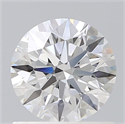 Lab Grown Diamond 0.93 Carats, Round with Ideal Cut, D Color, VS1 Clarity and Certified by IGI