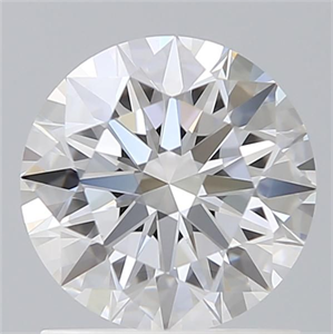 Picture of Lab Grown Diamond 1.21 Carats, Round with Ideal Cut, D Color, VS1 Clarity and Certified by IGI
