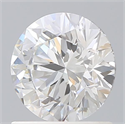 Del inventario de diamantes de laboratorio, 1.10 quilates, Redondo , Color D, claridad VVS2 y certificado IGI
