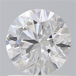 Picture of Lab Grown Diamond 1.11 Carats, Round with Ideal Cut, D Color, VS1 Clarity and Certified by IGI