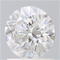 Lab Grown Diamond 1.22 Carats, Round with Ideal Cut, E Color, VVS2 Clarity and Certified by IGI