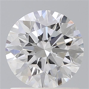 Picture of Lab Grown Diamond 1.19 Carats, Round with Ideal Cut, D Color, VS1 Clarity and Certified by IGI