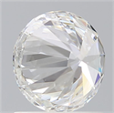 Lab Grown Diamond 1.22 Carats, Round with Ideal Cut, E Color, VS1 Clarity and Certified by IGI