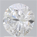 Lab Grown Diamond 1.17 Carats, Round with Ideal Cut, D Color, VS2 Clarity and Certified by IGI