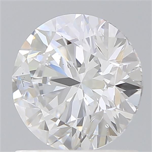 Picture of Lab Grown Diamond 1.17 Carats, Round with Ideal Cut, D Color, VS2 Clarity and Certified by IGI