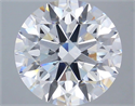 Del inventario de diamantes de laboratorio, 6.07 quilates, Redondo , Color F, claridad VVS2 y certificado IGI