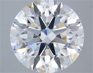 Picture of Lab Grown Diamond 6.07 Carats, Round with Ideal Cut, F Color, VVS2 Clarity and Certified by IGI