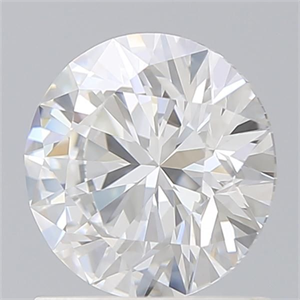 Picture of Lab Grown Diamond 1.11 Carats, Round with Ideal Cut, D Color, VS1 Clarity and Certified by IGI