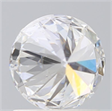 Lab Grown Diamond 1.08 Carats, Round with Ideal Cut, D Color, VS1 Clarity and Certified by IGI