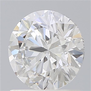 Picture of Lab Grown Diamond 1.23 Carats, Round with Ideal Cut, D Color, VS1 Clarity and Certified by IGI