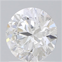 Lab Grown Diamond 1.21 Carats, Round with Ideal Cut, D Color, VS1 Clarity and Certified by IGI