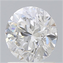 Lab Grown Diamond 1.33 Carats, Round with Ideal Cut, E Color, VS1 Clarity and Certified by IGI