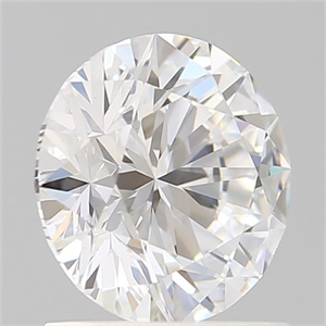Picture of Lab Grown Diamond 1.35 Carats, Round with Ideal Cut, D Color, VS2 Clarity and Certified by IGI