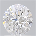 Lab Grown Diamond 1.21 Carats, Round with Ideal Cut, D Color, VVS2 Clarity and Certified by IGI