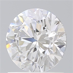 Picture of Lab Grown Diamond 1.21 Carats, Round with Ideal Cut, D Color, VVS2 Clarity and Certified by IGI