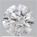 Lab Grown Diamond 0.73 Carats, Round with Ideal Cut, D Color, VS1 Clarity and Certified by IGI