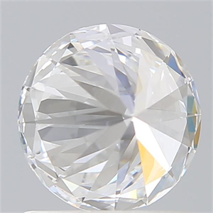 Picture of Lab Grown Diamond 1.10 Carats, Round with Ideal Cut, D Color, VVS2 Clarity and Certified by IGI