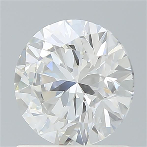 Picture of Lab Grown Diamond 1.12 Carats, Round with Ideal Cut, E Color, VVS2 Clarity and Certified by IGI