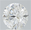 Del inventario de diamantes de laboratorio, 2.39 quilates, Redondo , Color G, claridad VS1 y certificado IGI