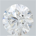 Del inventario de diamantes de laboratorio, 2.22 quilates, Redondo , Color E, claridad VS1 y certificado IGI