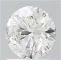Lab Grown Diamond 1.21 Carats, Round with Ideal Cut, D Color, VS1 Clarity and Certified by IGI