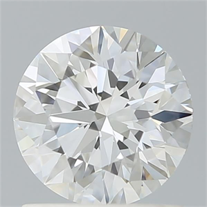 Picture of Lab Grown Diamond 1.13 Carats, Round with Ideal Cut, E Color, VVS2 Clarity and Certified by IGI