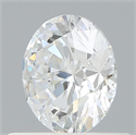 Del inventario de diamantes de laboratorio, 0.74 quilates, Redondo , Color D, claridad VS1 y certificado IGI