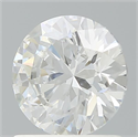 Lab Grown Diamond 1.12 Carats, Round with Ideal Cut, E Color, VVS2 Clarity and Certified by IGI