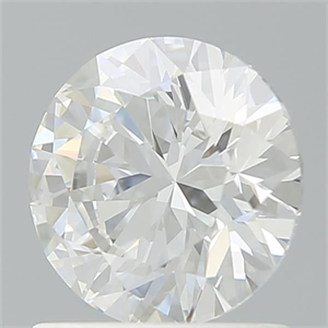 Picture of Lab Grown Diamond 1.12 Carats, Round with Ideal Cut, E Color, VVS2 Clarity and Certified by IGI