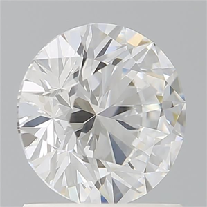 Picture of Lab Grown Diamond 1.21 Carats, Round with Ideal Cut, D Color, VVS2 Clarity and Certified by IGI