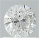 Lab Grown Diamond 0.73 Carats, Round with Ideal Cut, D Color, VS1 Clarity and Certified by IGI