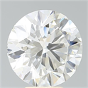 Lab Grown Diamond 5.67 Carats, Round with Ideal Cut, G Color, VS1 Clarity and Certified by IGI