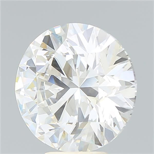 Picture of Lab Grown Diamond 6.31 Carats, Round with Ideal Cut, G Color, VS1 Clarity and Certified by IGI