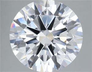 Picture of Lab Grown Diamond 5.10 Carats, Round with Ideal Cut, F Color, SI1 Clarity and Certified by IGI