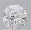 Del inventario de diamantes de laboratorio, 0.95 quilates, Redondo , Color D, claridad VVS2 y certificado IGI