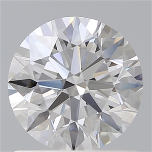 Picture of Lab Grown Diamond 1.09 Carats, Round with Ideal Cut, D Color, VS1 Clarity and Certified by IGI