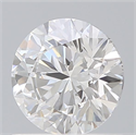 Lab Grown Diamond 0.92 Carats, Round with Ideal Cut, D Color, VS2 Clarity and Certified by IGI