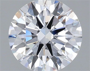 Picture of Lab Grown Diamond 1.02 Carats, Round with Ideal Cut, D Color, VVS1 Clarity and Certified by IGI