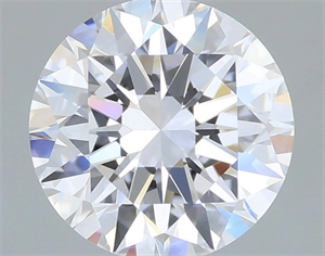 Picture of Lab Grown Diamond 1.00 Carats, Round with Excellent Cut, D Color, VVS2 Clarity and Certified by IGI