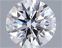 Del inventario de diamantes de laboratorio, 1.02 quilates, Redondo , Color E, claridad VVS1 y certificado IGI